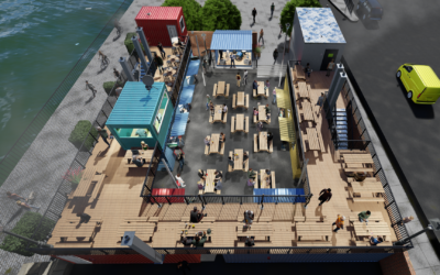 Glasgow Times: Glasgow to welcome shipping container venue on River Clyde