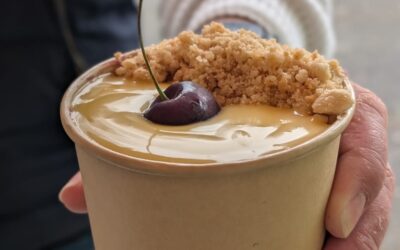 Glasgow World: Apple and rhubarb crumble on the menu at new Clydeside Containers street food hub